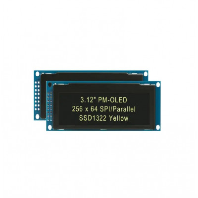 Inch Monochrome Oled Display Module Yellow Buy Online At Low