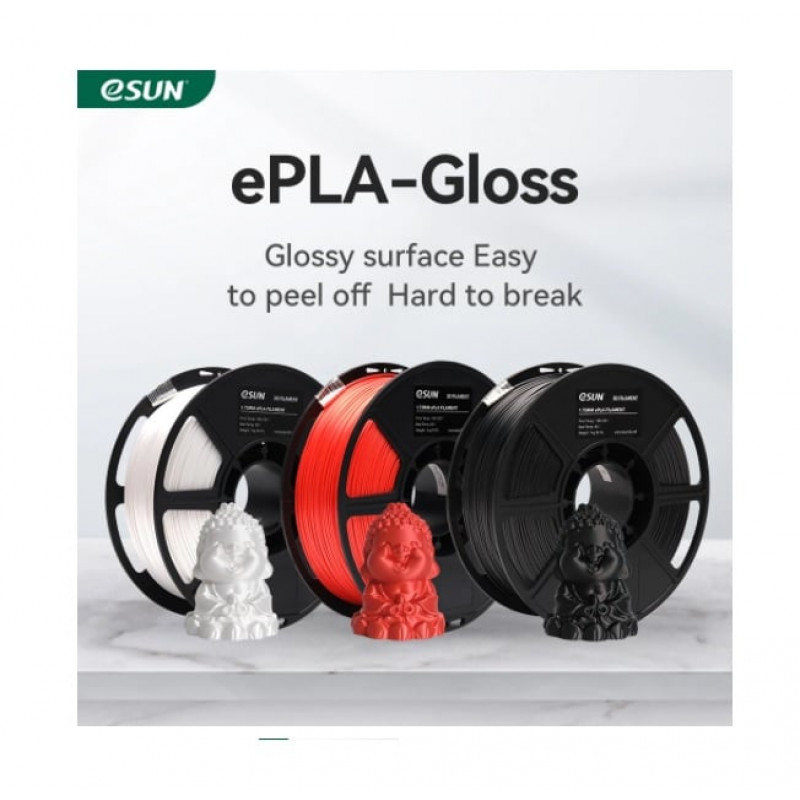 ESUN EPLA Matte 1 75mm 3D Printing Filament 1kg Dark Grey Buy Online At