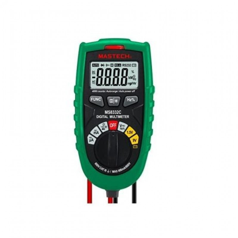 Mastech MS8332C 4000 Counts Auto Ranging Digital Multimeter Buy Online