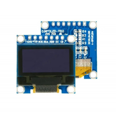 0.96 Inch Yellow and Blue OLED Display Module