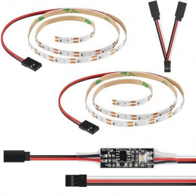 1 set LED Strips and LED Controller with Y-cable