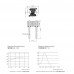 12mm LDR Sensor Photoresistor Photo Cell 50-100k GL12539