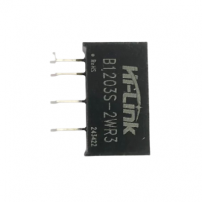 12V to 3.3V 2W 606mA DC to DC Isolation Voltage 1500VDC Power Module Converter B1203S-2WR3