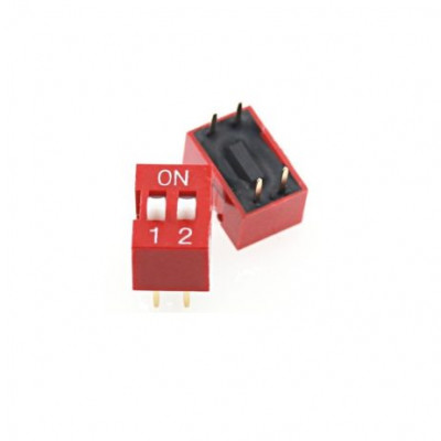 2-Pin Flat Dial switch 2.54mm