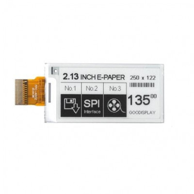 2.13 Inch High Refresh Rate Black & White E-Paper Good Display