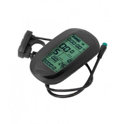 24V Electric Bicycle Intelligent Display KT-LCD6 with Control Panel