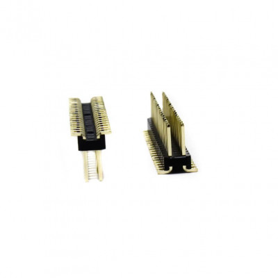 2x20 Pin 2.54mm Pitch Male Double Row SMT Header Berg Strip