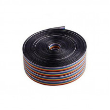 26AWG Pure Copper 40pin Dupont Wire Flexible Rainbow Color Flat Ribbon Cable - 5 Meter