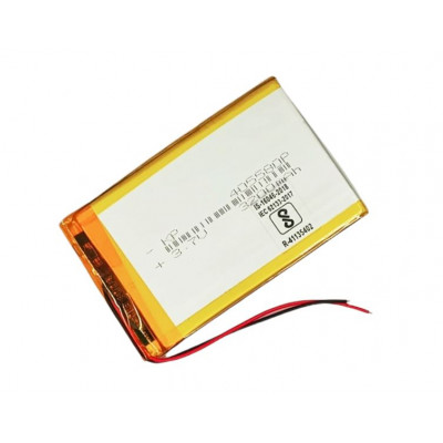 3.7V 3200mAH (Lithium Polymer) Lipo Rechargeable Battery Model KP-405580