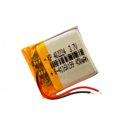 3.7V 450mAH (Lithium Polymer) Lipo Rechargeable Battery Model KP-402224