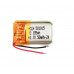 3.7V 50mAH (Lithium Polymer) Lipo Rechargeable Battery Model KP-501015