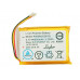 3.7V 600mAH (Lithium Polymer) 3 Pin Connector Lipo Rechargeable Battery Model - P0656 (622632)