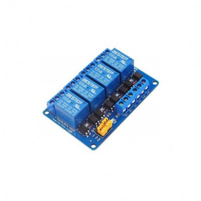 4 Channel Relay Module 12V High and Low Level Trigger Relay Module