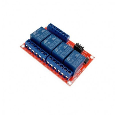 4 Channel Relay Module 5V High and Low Level Trigger Relay Module