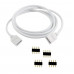 4 Pin LED Connector Extension Cable Cord for SMD 5050 3528 RGB LED Light Strip - 50 CM