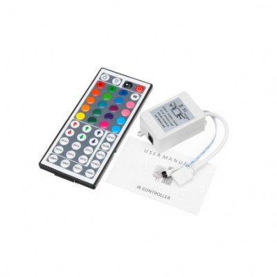 44 Keys RGB IR Remote Controller for 12V 5050 RGB LED Strip