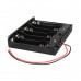 AA x 6 Battery Holder Box with Cover/ON-OFF