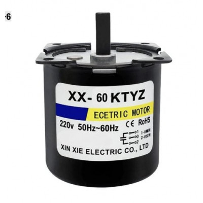 AC220V 14W 60KTYZ Permanent Magnet Synchronous Motor 2.5RPM/MIN