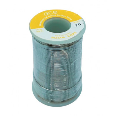 ACE 250gm 20 Gauge (Commercial) Grade Rosin Core Solder Wire