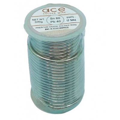 ACE 500gm 12 Gauge (Premium) 60/40 Grade Solder Wire