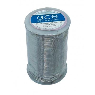 ACE 500gm 22 Gauge (Premium) 63/37 Grade Eutectic Alloy Non-Corrosive Flux Cored Solder Wire