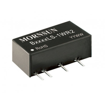 B2403LS-1WR2 Mornsun 24V to 3.3V DC-DC Converter 1W Power Supply Module - Ultra Compact SIP Package