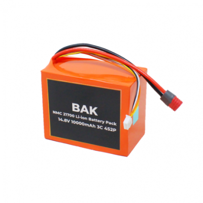 BAK NMC 21700 14.8V 10000mAh 3C 4S2P Li-ion Battery Pack