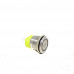 Blue 22 mm 12V-24 V LATCHING Metal Switch