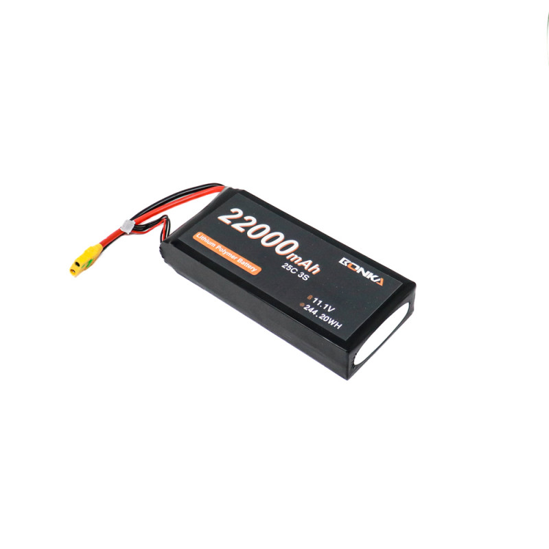 Bonka 11.1V 22000mAh 25C 3S Lithium Polymer Battery Pack buy online at