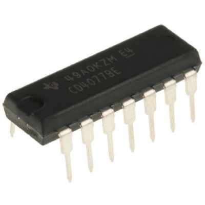 CD4077 Quad 2-Input Exclusive-NOR Gate IC DIP-14 Package