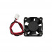 DC12V 3010 Hydraulic Cooling Fan with XH2.54-2P 30CM Cable Size:30*30*10MM