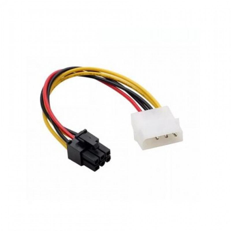 DType Big 4Pin to 6Pin Power Lines About 15CM buy online at Low Price ...