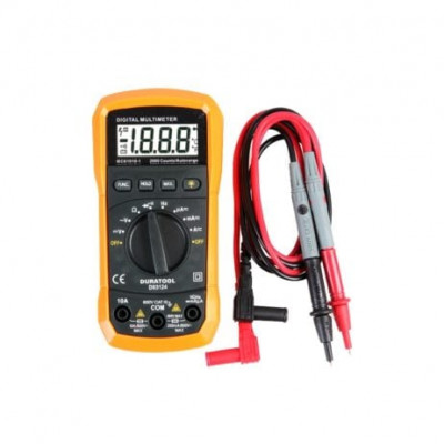 DURATOOL D03124600V AC/ DC Auto Ranging Digital Multimeter