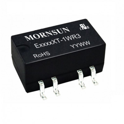 E0515XT-1WR3 Mornsun 5V to ±15V DC-DC Converter 1W Power Supply Module - Compact SMD Package