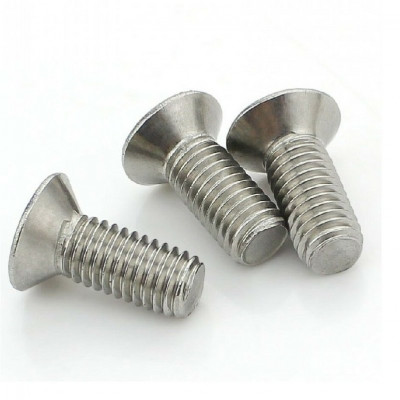 Ss 304 Csk Countersunk Philips Head M3 X 12 Mm Bolt - 10 Pieces Pack 