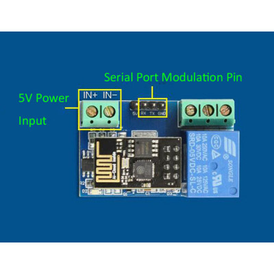 Esp Wifi V Channel Relay Iot Module Buy Online At Low Price In India Electronicscomp Com