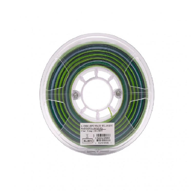 ESun ETPU-95A 3D Printing Filament-Rainbow B Buy Online At Low Price In ...