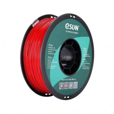 eSun PLA+ 3D Printing Filament-Fire Engine Red