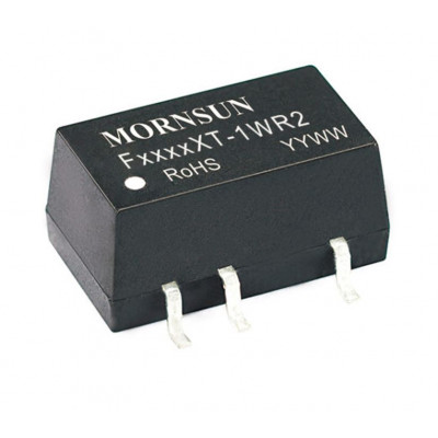 F0312XT-1WR2 Mornsun 3.3V to 12V DC-DC Converter 1W Power Supply Module - SMD Package