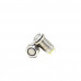 GREEN 12 mm 220 V LATCHING Metal Switch