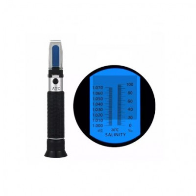 Handheld Refractometer 0-100% Salinity Meter