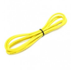 High Quality Ultra Flexible 24AWG Silicone Wire 10 m (Yellow)