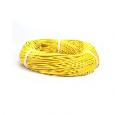 High Quality Ultra Flexible 26AWG Silicone Wire 400M (Yellow)