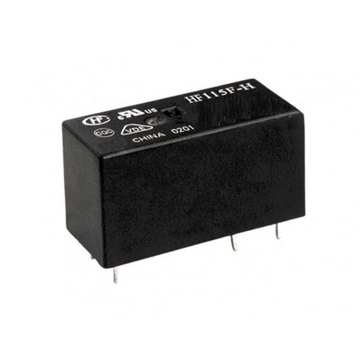 Hongfa 5V 10A DC HF115F-H/005-1Z3B 8-Pin SPDT PCB Mount Power Relay