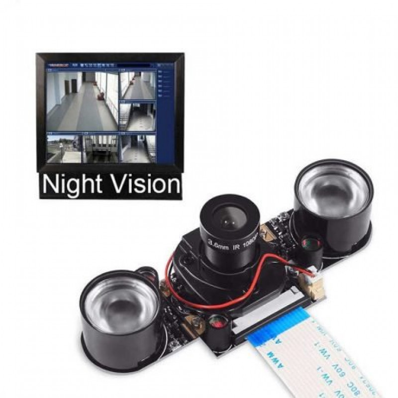 Ir Cut Camera 5 Mp Ov5647 Manually Switch Day And Night Mode Module