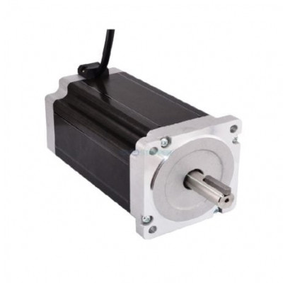 JK86HS155-4208 NEMA34 122Kg-cm Stepper Motor- Keyway Type