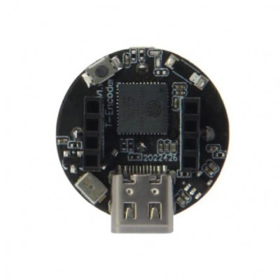 LILYGO T-Encoder Female Pin ESP32 Wireless RGB LED Ring Encoder Programming Development Board