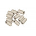 M4x5mm Female to Female Nickel Plated Brass Hex Standoff Spacer - 5 Pieces pack