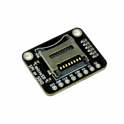 Micro SD SPI or SDIO Card Breakout Board 3V only