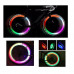 Motorcycle Bicycle Bike Silicone Wheel Bike Lamp, Green LED